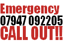Emergency Callout 07947092205